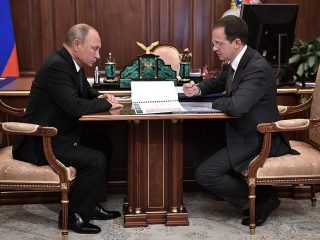 Владимир Путин провел рабочую встречу с Владимиром Мединским